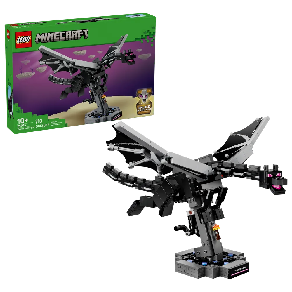 LEGO Minecraft The Ender Dragon set box