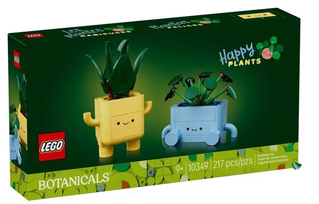 LEGO Botanicals Happy Plants set box