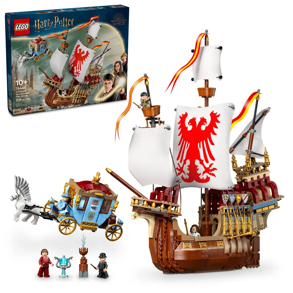 LEGO Harry Potter Triwizard Tournament The Arrival box